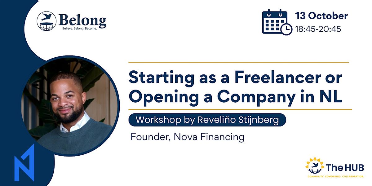 Workshop: Starting as a Freelancer or Opening a Company in the Netherlands