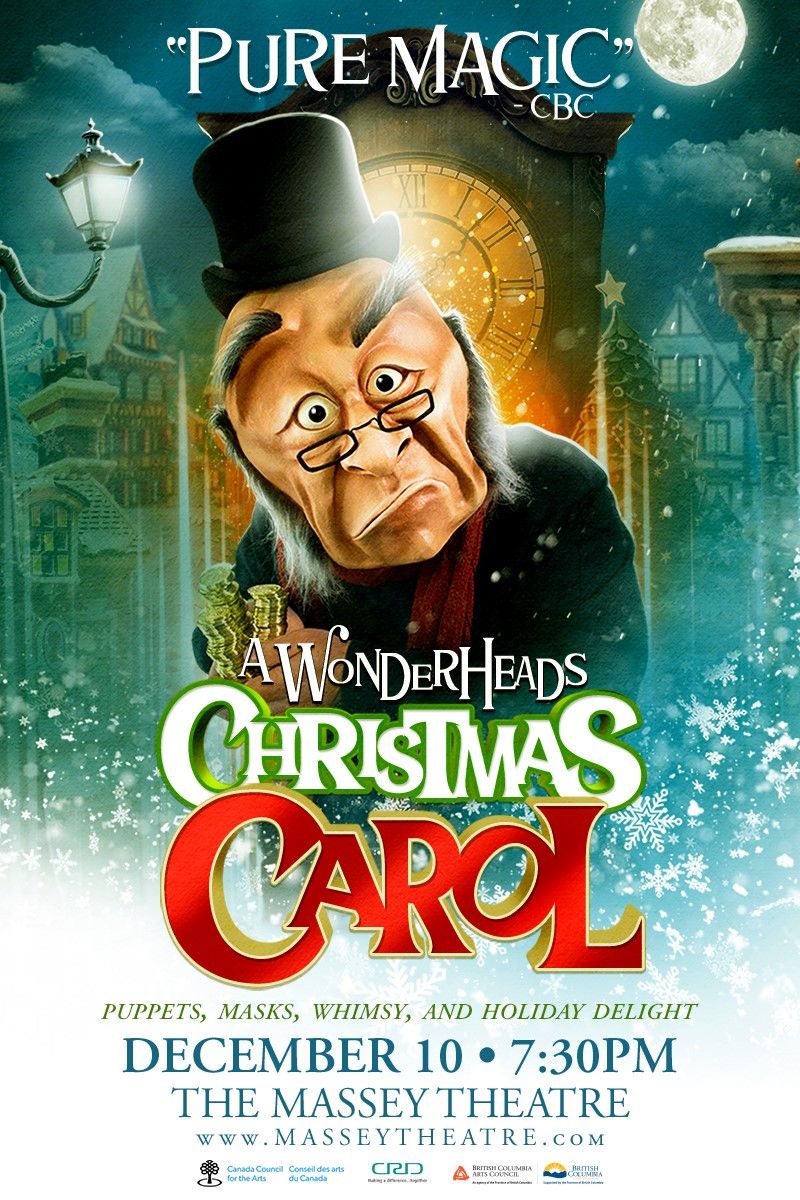A Wonderheads Christmas Carol at The Port Theatre - BC, 24 December | Event in Nanaimo | AllEvents