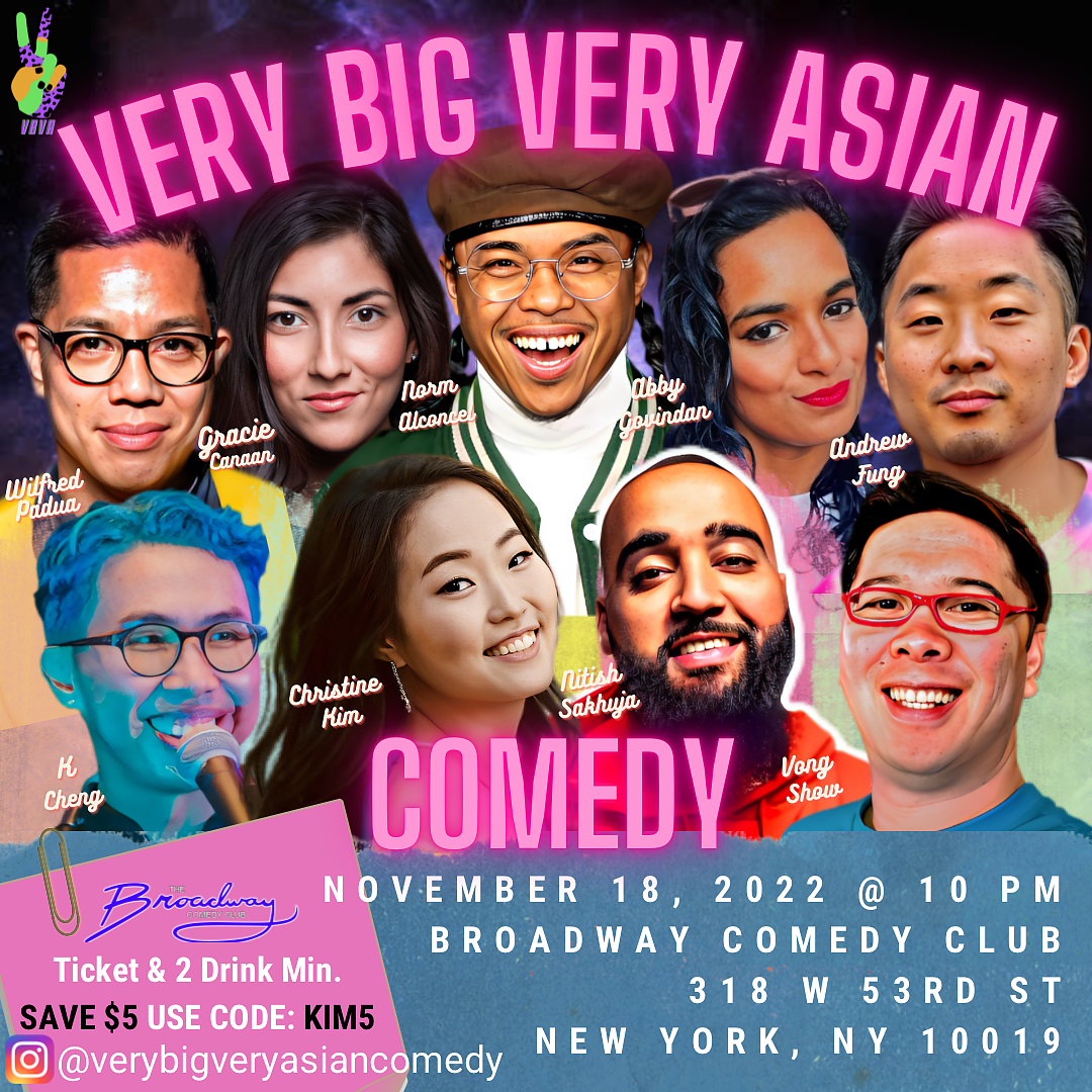 Asian Comedy Showcase at Capital One Hall, 17 May | Event in Tysons | AllEvents