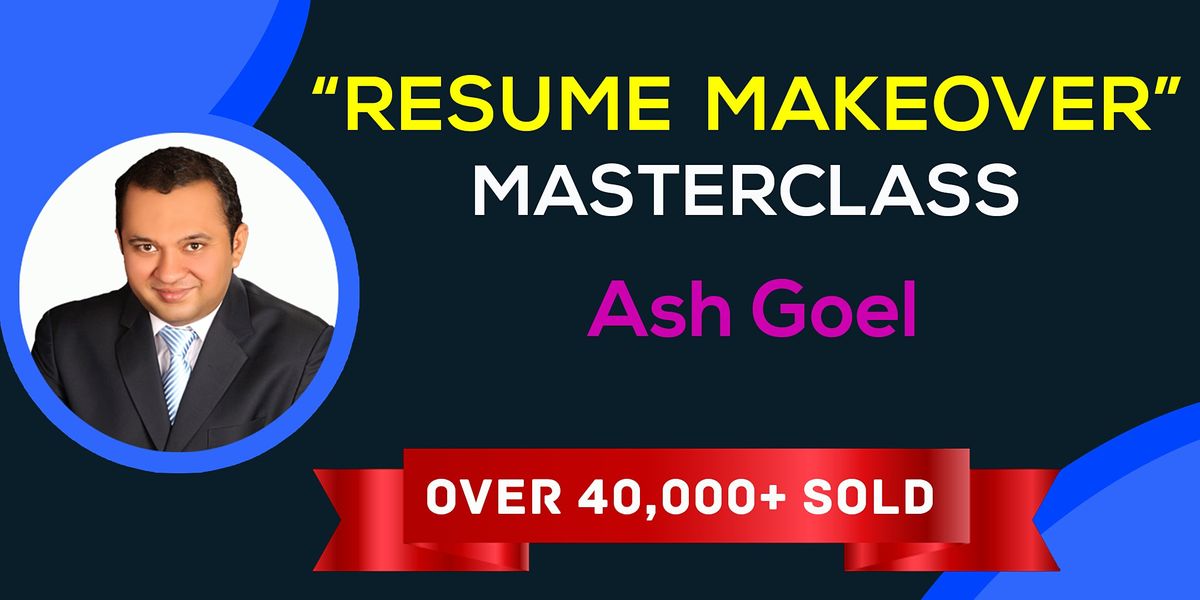 The Resume Makeover Masterclass Santa Barbara Online Anywhere W Fast Wifi And Sound Santa Barbara June 7 2021 Allevents In Online Event Christmas Events Santa Barbara 2021