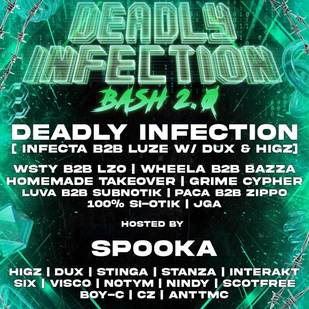 Attend Deadly Infection Bash 2.0 in London on December 5, 2026 | AllEvents