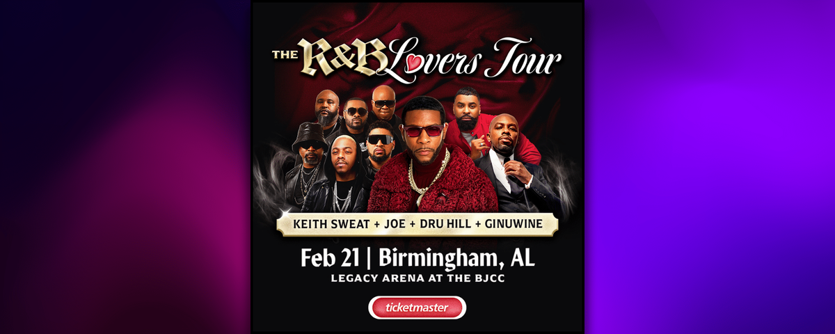 RnB Lovers Tour - Keith Sweat, Joe, Dru Hill and Ginuwine at Addition Financial Arena, 17 April | AllEvents