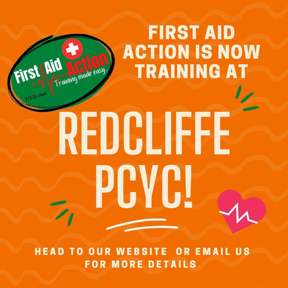 Redcliffe First Aid, CPR & Low Voltage Rescue courses, PCYC Redcliffe