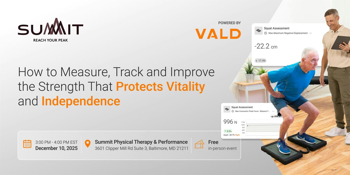 How to Measure, Track and Improve Strength, 10 December | Event in Baltimore | AllEvents