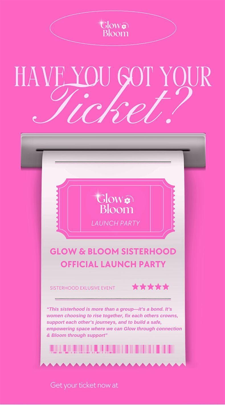 Glow & Bloom Sisterhood Launch Party, 22 January | Event in Croydon | AllEvents