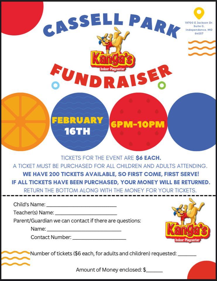 Cassell Park Kangas Indoor Playground, Kanga's Indoor Playcenter and