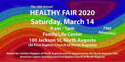 Healthy Fair 2020 North Augusta North Augusta