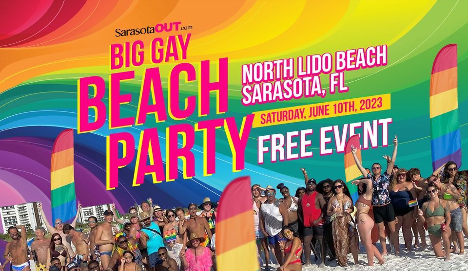 Big Gay Beach Party 7, Sarasota Gay Beach, June 10 2023 AllEvents.in