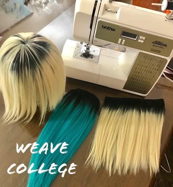 Jacksonville Fl Hairpiece Making Class With Sewing Machine At