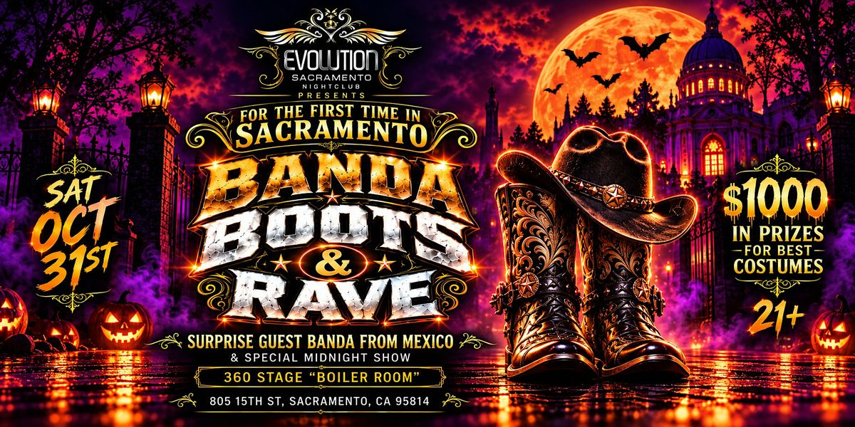 Banda Boots & Rave Halloween Party