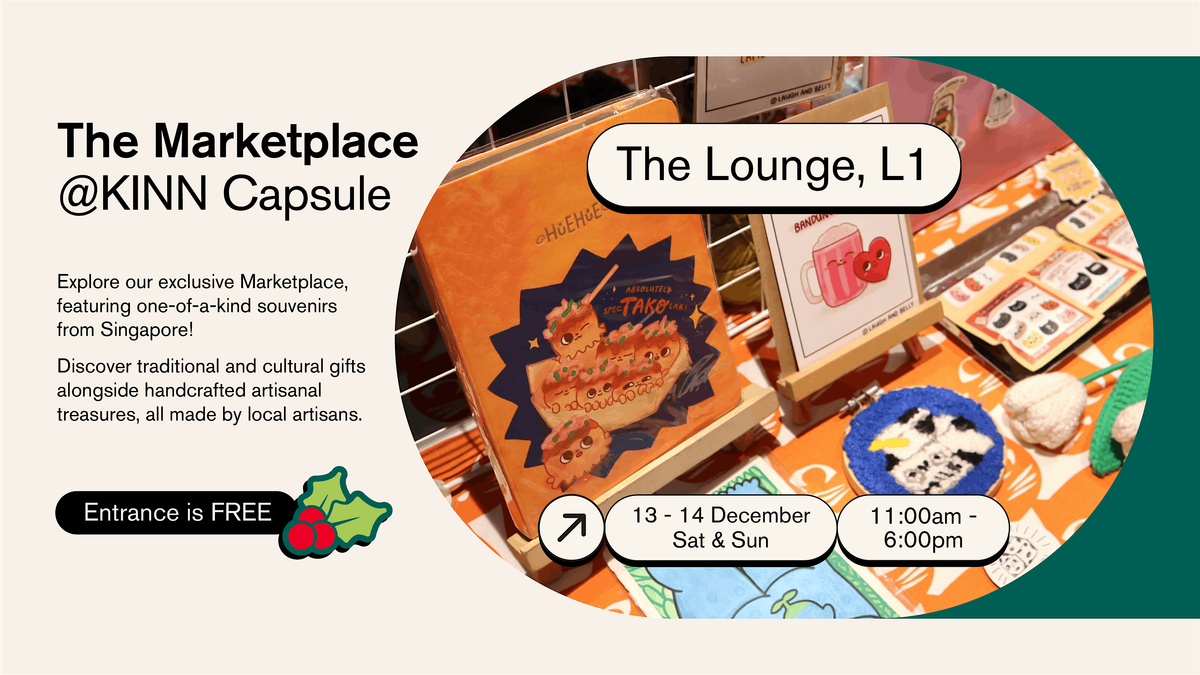 The Marketplace (Christmas Edition), 13 December | Event in Singapore | AllEvents