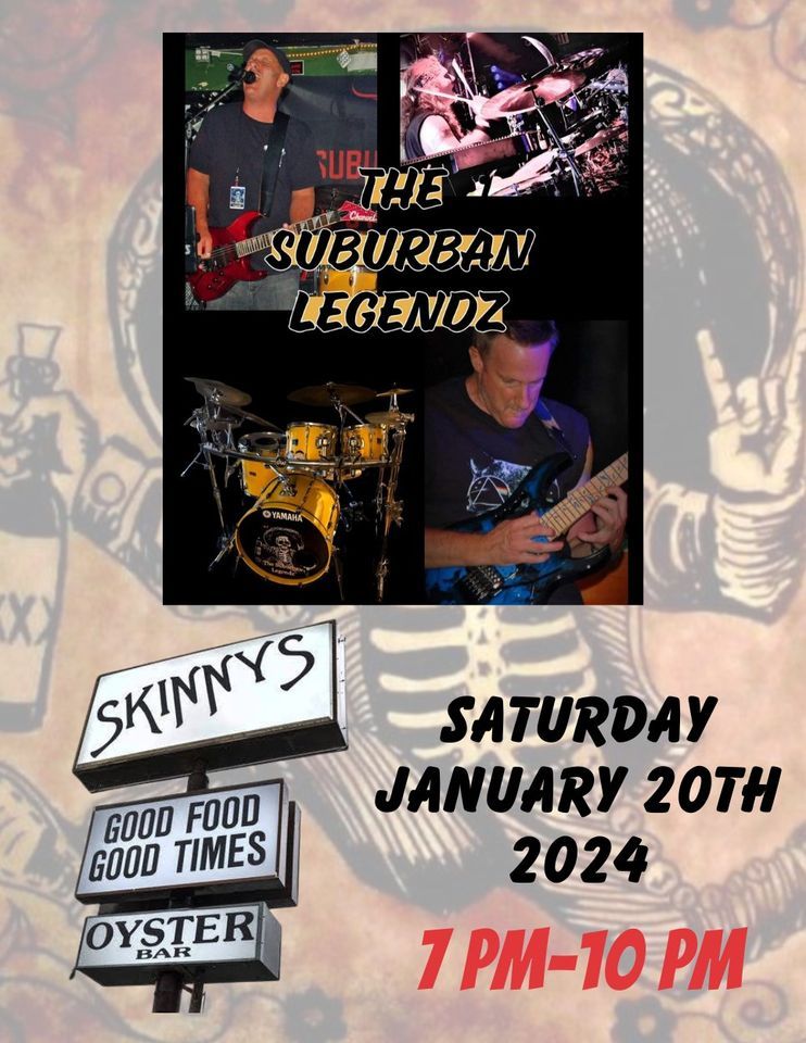 The Original Suburban Legendz Return to Skinnys!, Skinny's Bar & Grill, Hudson, 20 January 2024
