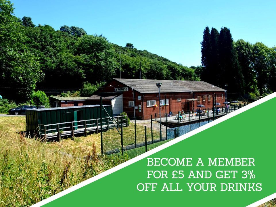 Rugby and after hours cover band , Ely Valley Miners Welfare
