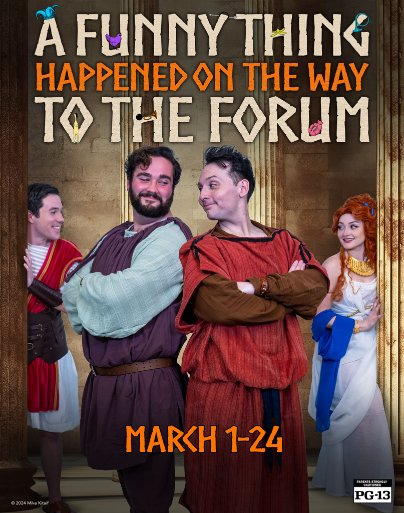 A Funny Thing Happened On the Way To the Forum at Reston Community Center - Leila Gordon Theatre, 17 April