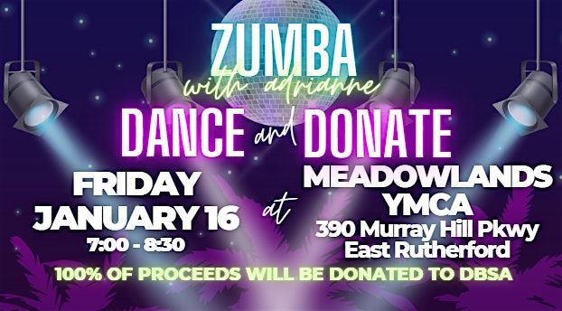 Zumba with Adrianne: Dance and Donate!, 16 January | Event in East Rutherford | AllEvents