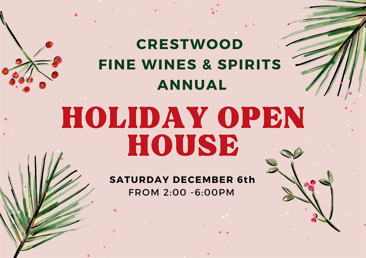 Crestwood Fine Wines & Spirits Holiday Open House, 6 December | Event in Edmonton | AllEvents