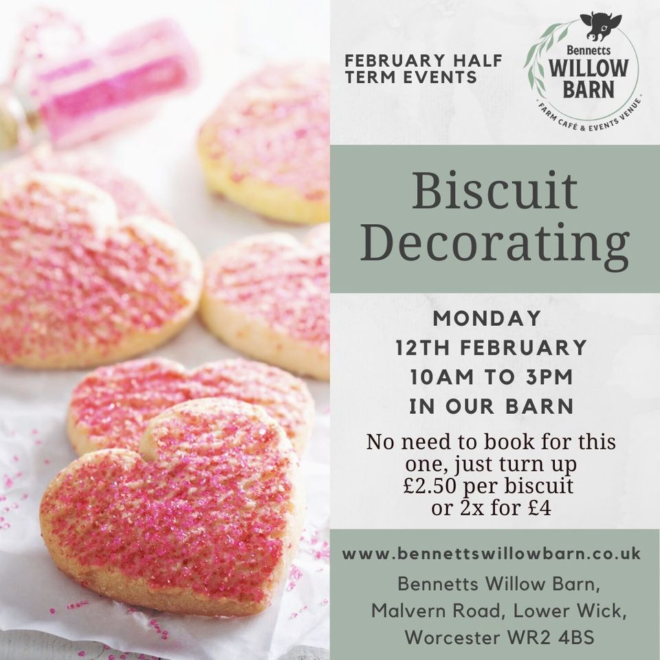 Valentines Biscuit Decorating, Willow Barn, Worcester, 12