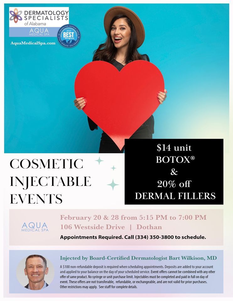 Cosmetic Injectable Event— Dothan, Aqua Medical Spa (Dothan), 28