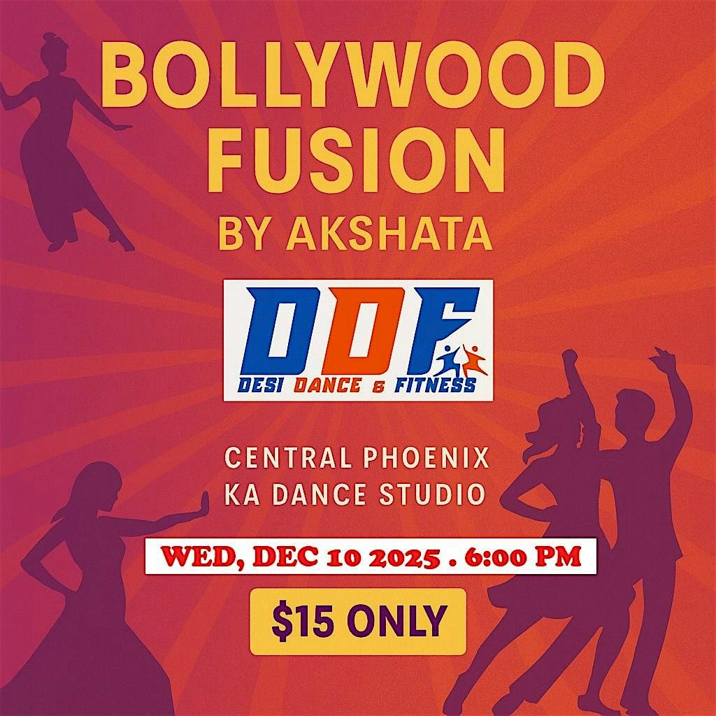 Bollywood Fusion Workshop by Akshata, 10 December | Event in Phoenix | AllEvents
