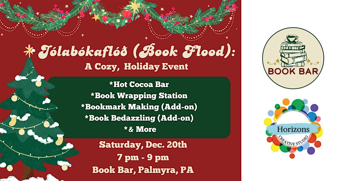 Jólabókaflóð (Book Flood), 20 December | Event in Palmyra | AllEvents