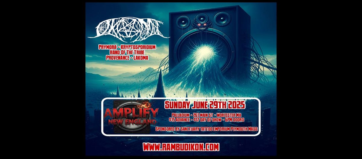 Amplify New England: Okami, 28 June | Event in Worcester | AllEvents