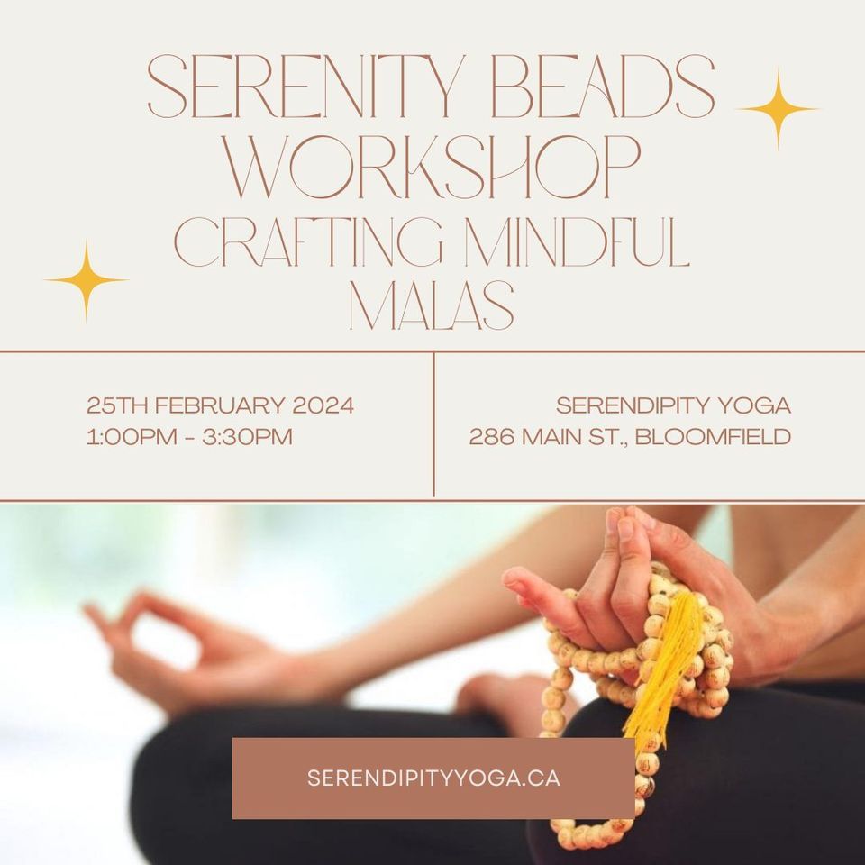 Crafting Mindful Malas, Serendipity Yoga, Picton, February 25 2024