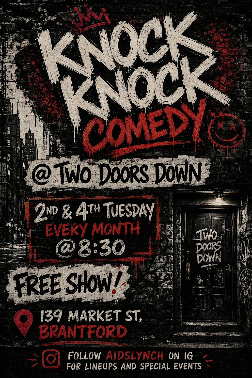 KNOCK KNOCK COMEDY