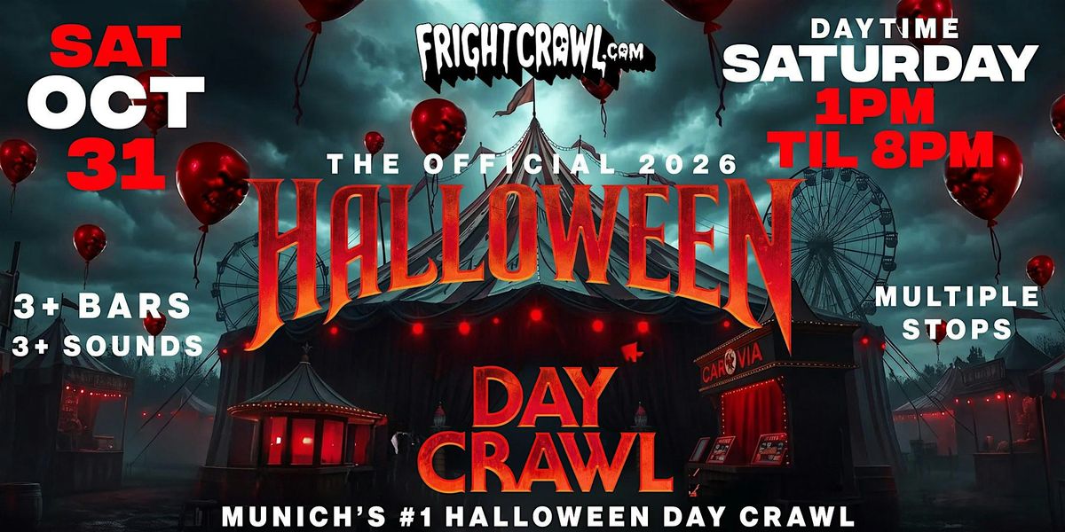 The Fright Crawl | Münchner Halloween Tag-Bar-Crawl 2026