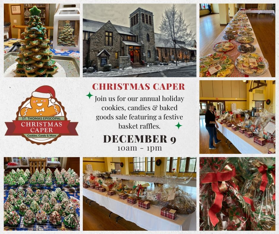 St. Thomas Christmas Caper, St. Thomas Episcopal Church, Terrace Park, December 9 2023