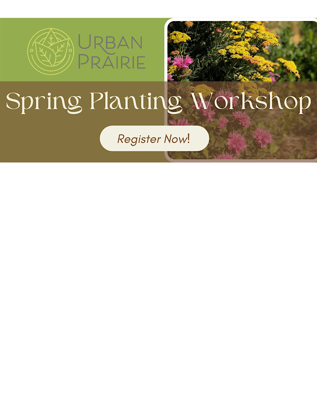 Urban Prairie Spring Planting Workshop, 22 February | Event in Ogden | AllEvents