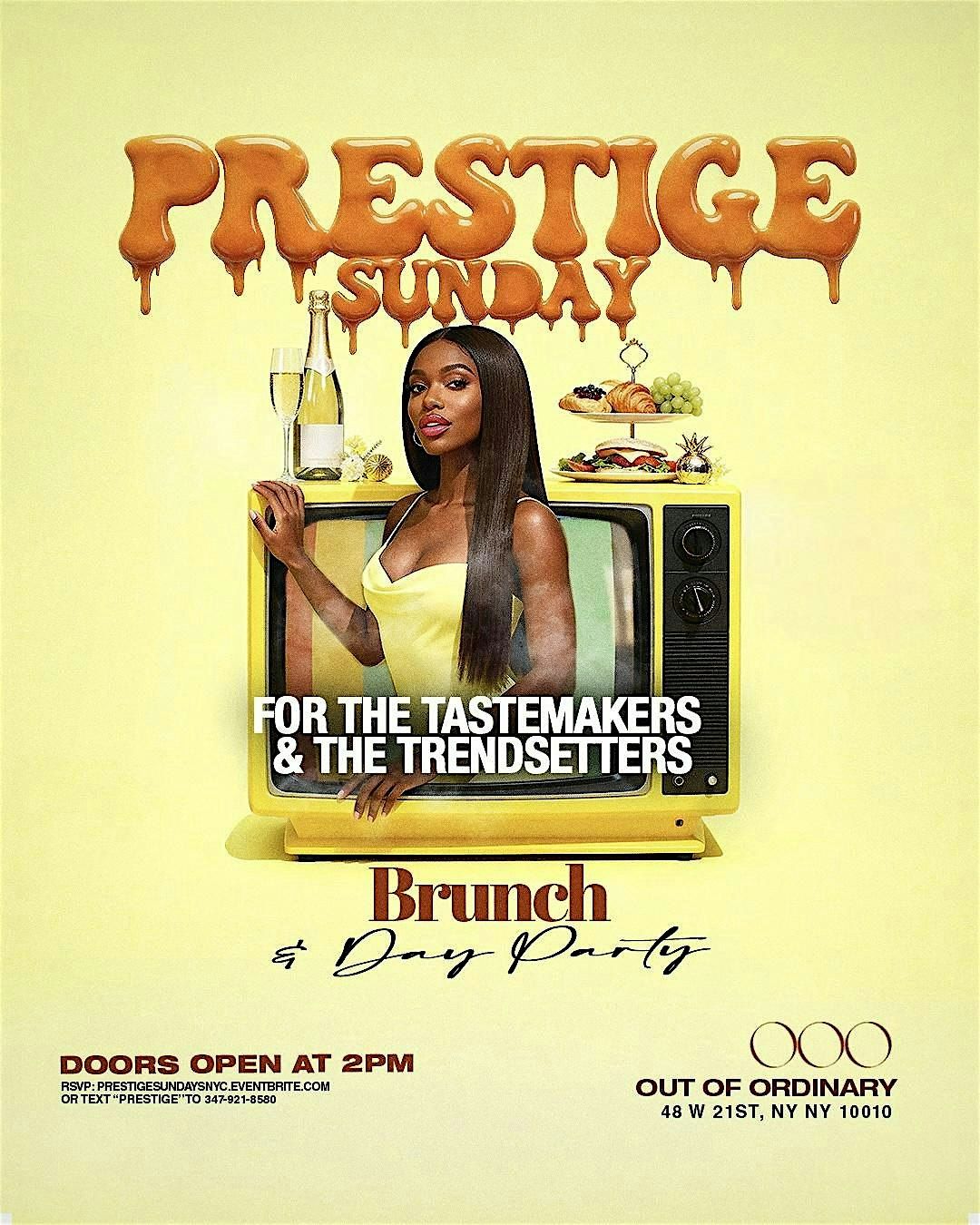 Prestige Sundays Brunch & Day Party| Bdays Eat For Free & Free Entry, 7 December | Event in New York