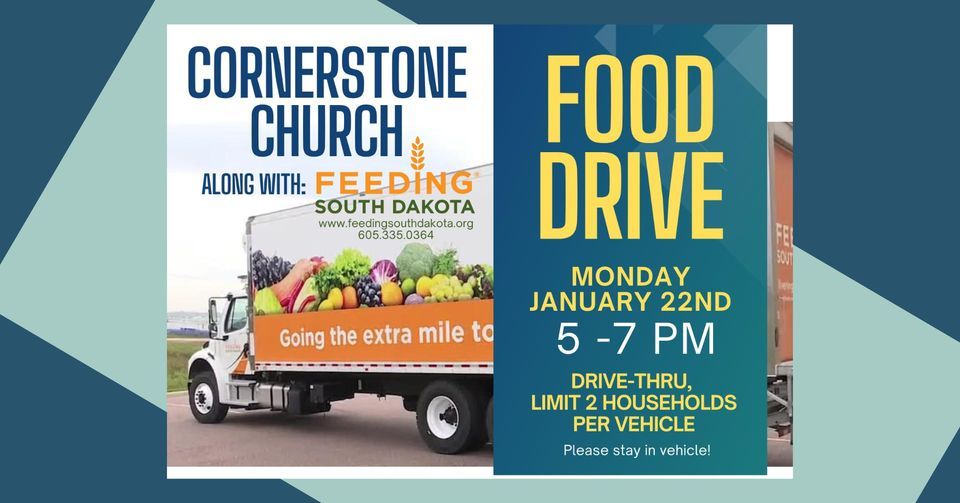 Cornerstone Church Feeding South Dakota Mobile Food Drive