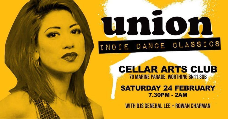 UNION Indie Disco, Cellar Arts Club CIC, Worthing, February 24 to