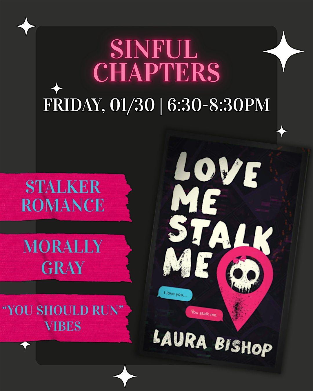 Sinful Chapters January Meeting