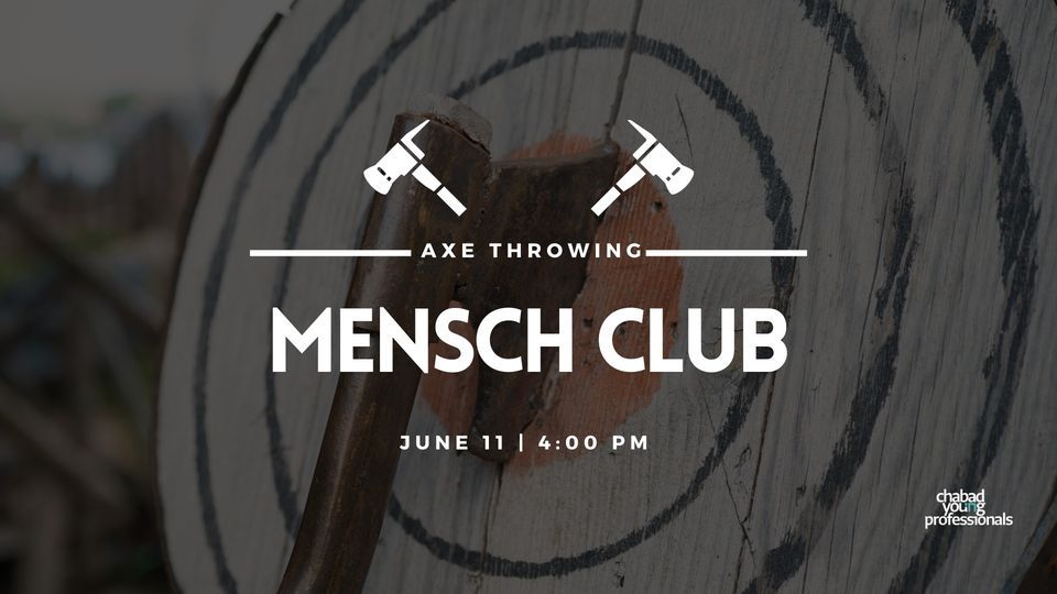 Mensch Club Axe Throwing , The Crazy Axe Raleigh, 11 June 2023