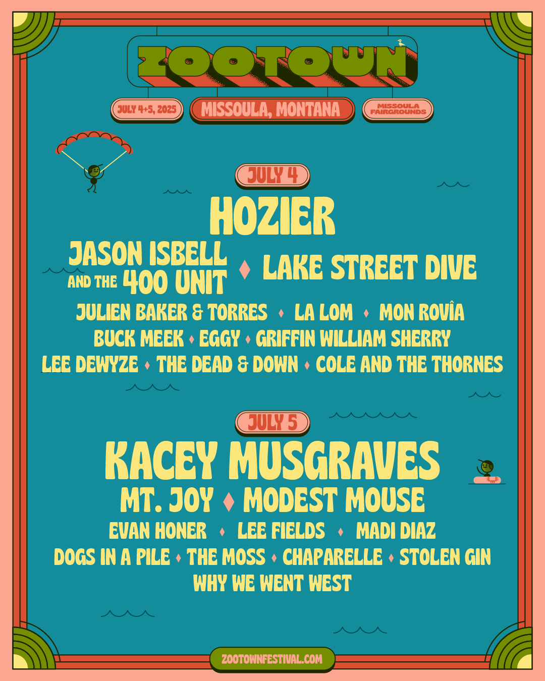 2025 Zootown Festival - 2 Day Pass at Missoula County Fairgrounds, 3 July | Event in Missoula | AllEvents