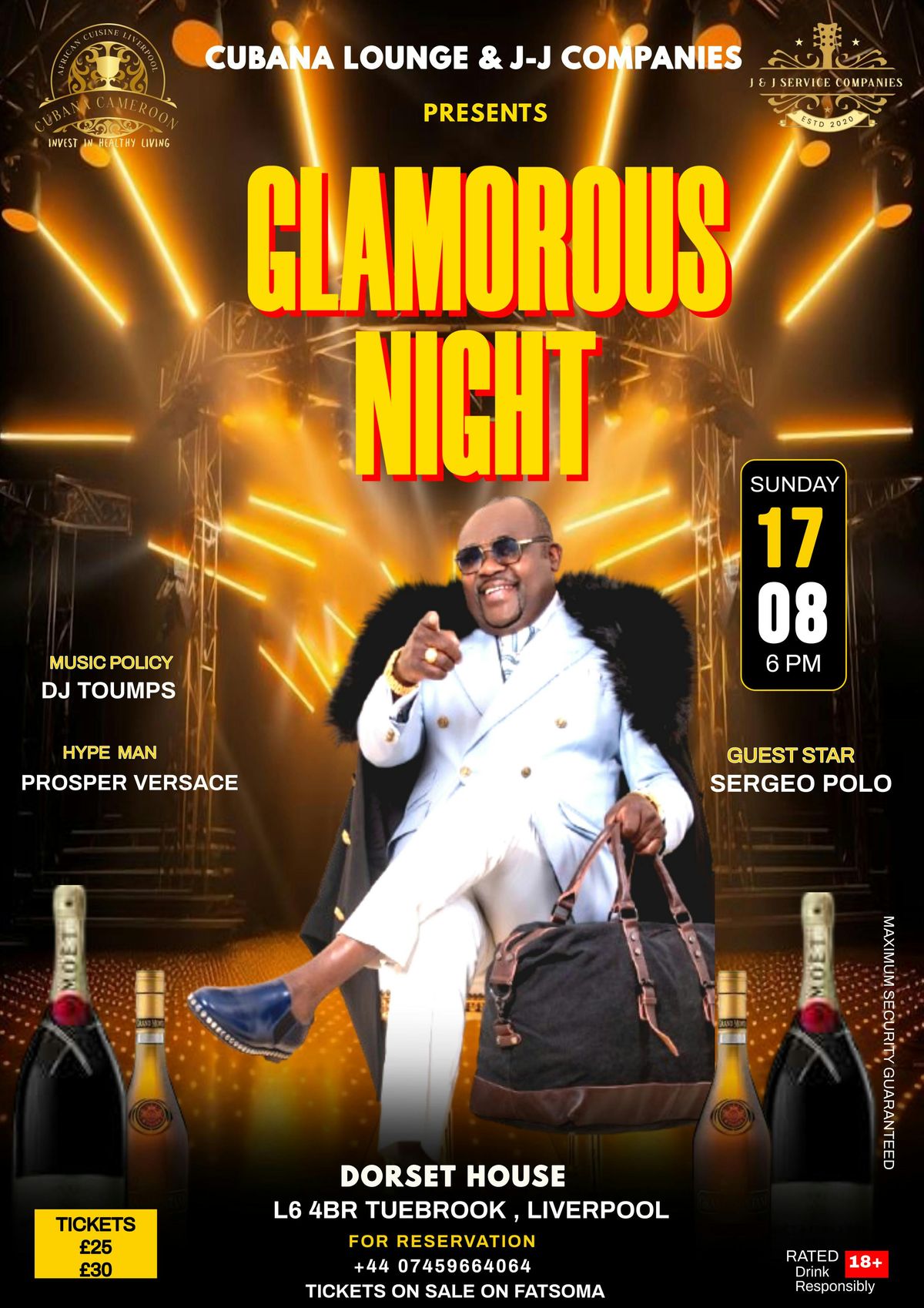 GLAMOROUS NIGHT, 17 August | Event in Liverpool | AllEvents