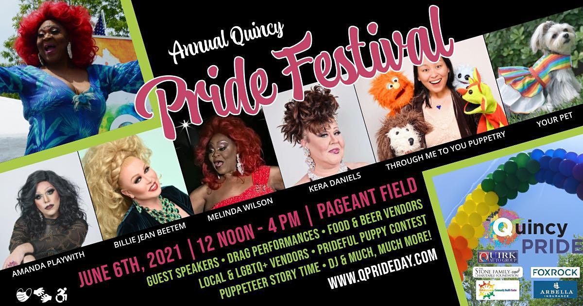 Quincy Pride Festival Pageant Field Quincy June 6 2021 Allevents In Quincy Christmas Parade 2021