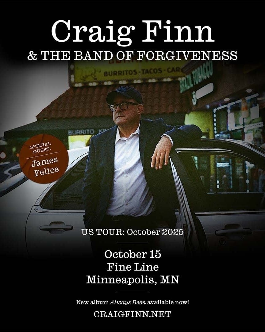 Craig Finn & The Band Of Forgiveness, 20 October | Event in Buffalo | AllEvents