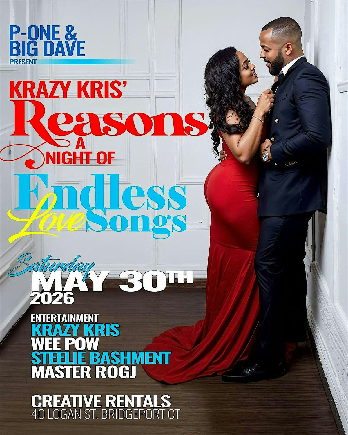 REASONS, 30 May | Event in Bridgeport | AllEvents
