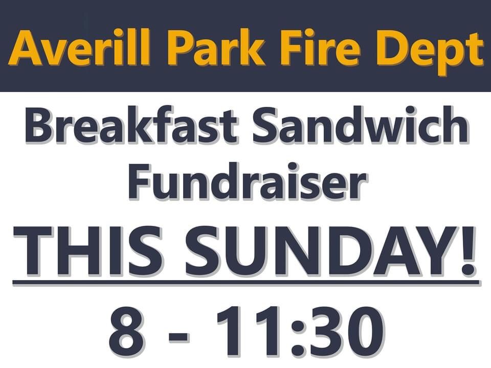 AP Firehouse Breakfast Sandwich Fundraiser, Averill Park Fire