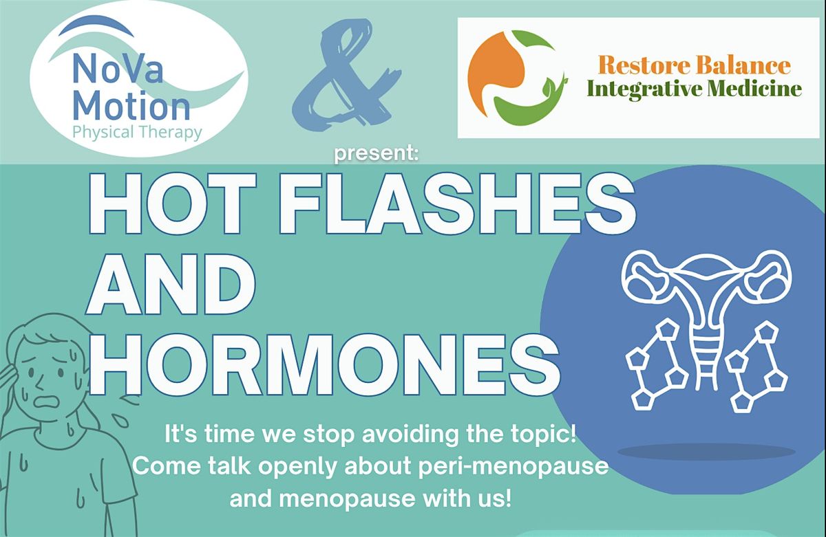 Hot Flashes and Hormones: A Workshop About Peri-Menopause, 24 January | Event in Burke | AllEvents