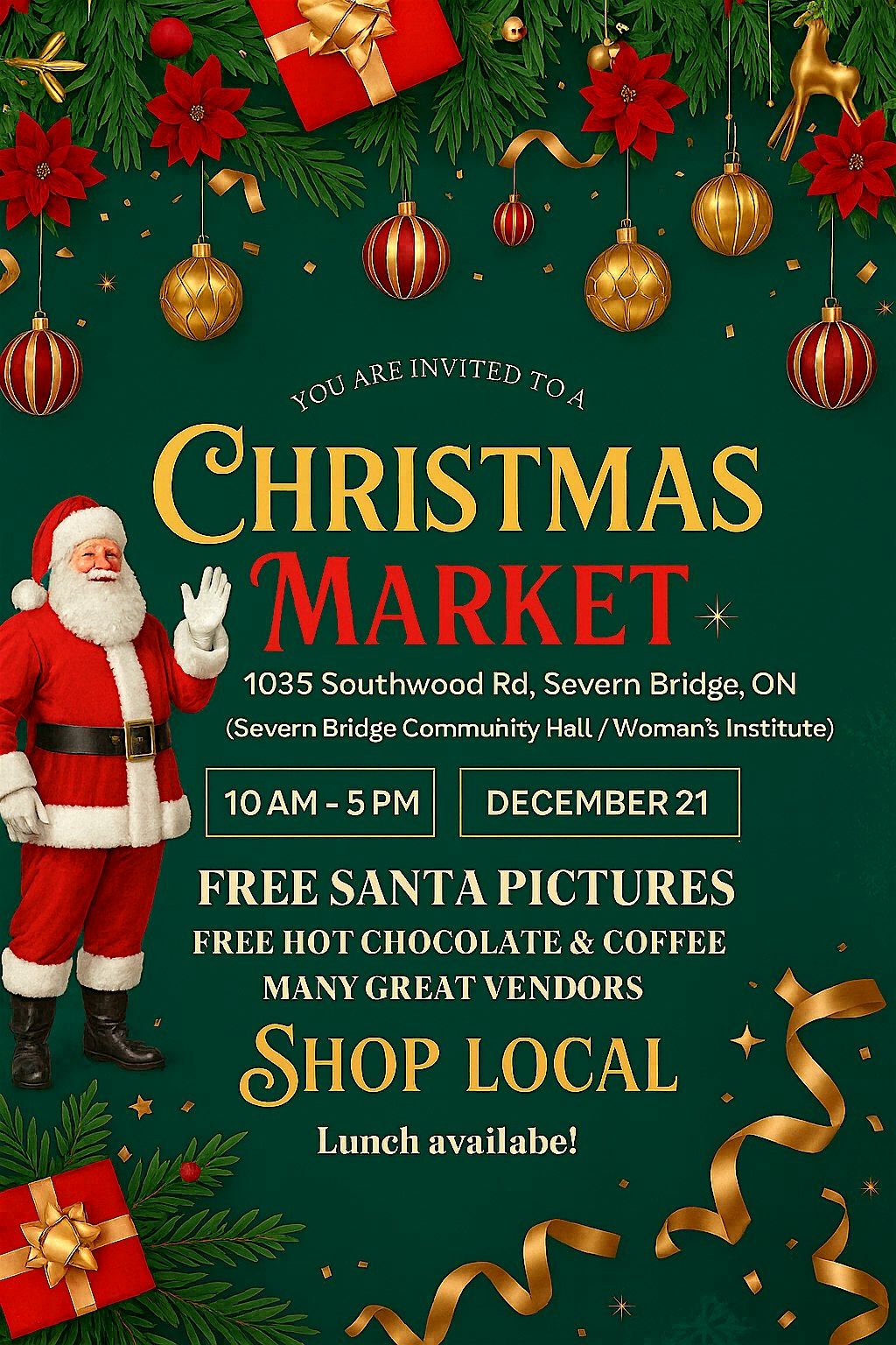 Severn Bridge Christmas Market, 21 December | Event in Severn Bridge | AllEvents