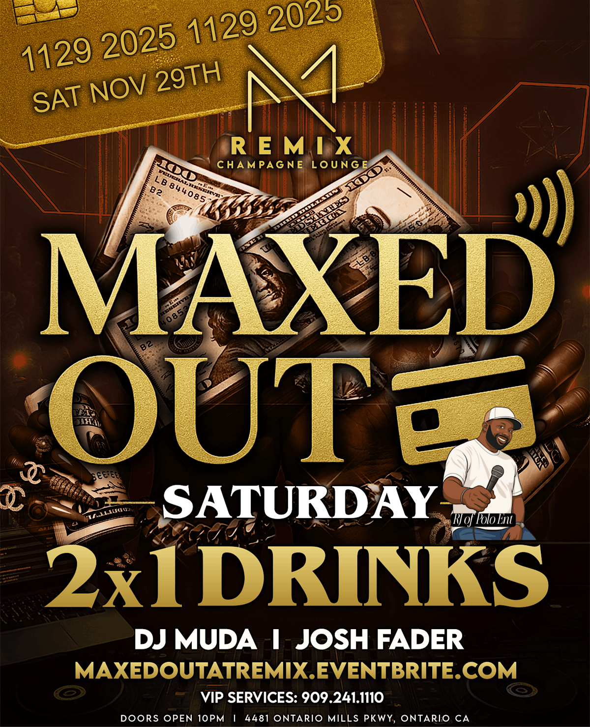 Maxed out Saturdays  Free b4 11pm w RSVP | Event in Ontario | AllEvents
