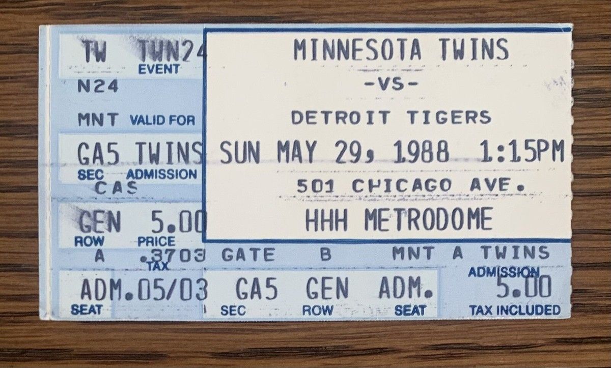 Detroit Tigers at Minnesota Twins Tickets, 8 April | Event in Minneapolis | AllEvents