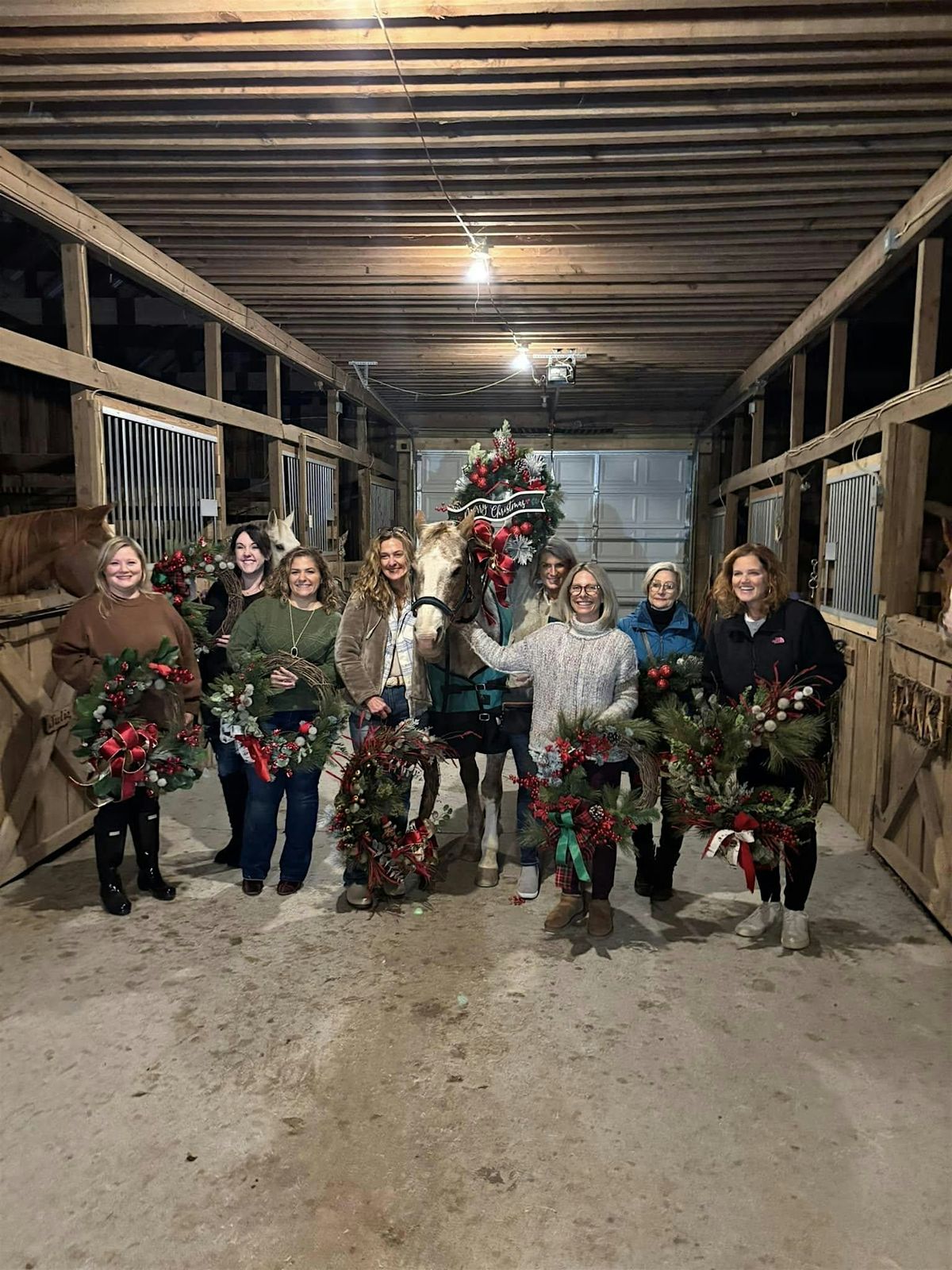 Wreath, Wine, and Equine, 4 December | Event in Wake Forest | AllEvents