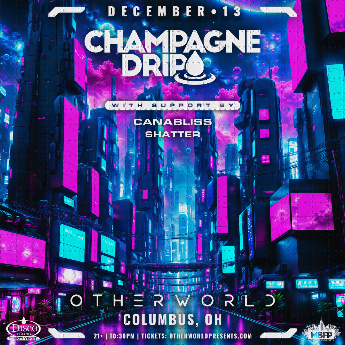 Champagne Drip at The Crofoot Ballroom, 30 May | Event in Pontiac | AllEvents