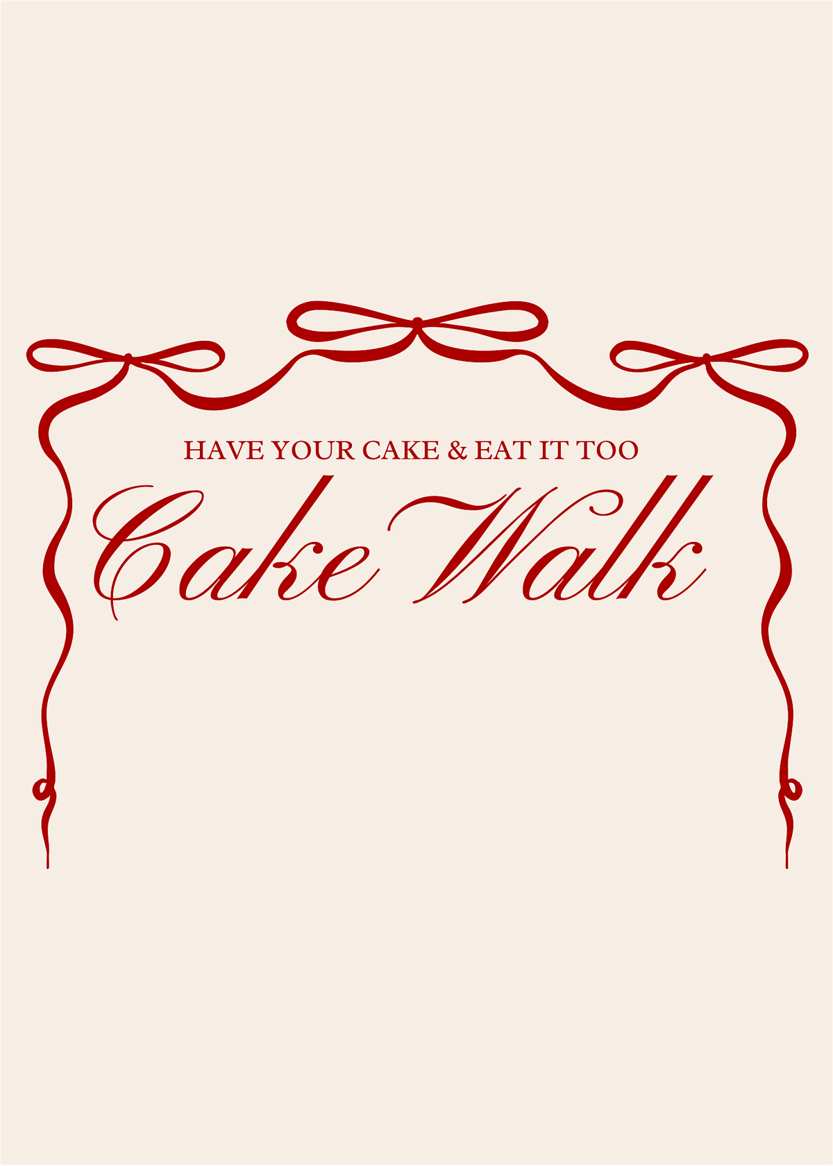Cake Walk, 31 January | Event in Rogers | AllEvents