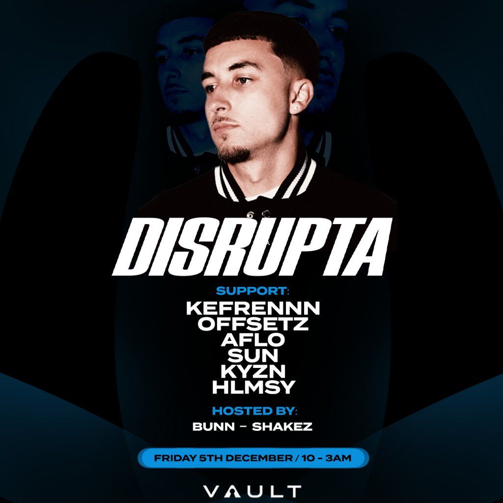Disrupta, 5 December | Event in Bournemouth | AllEvents
