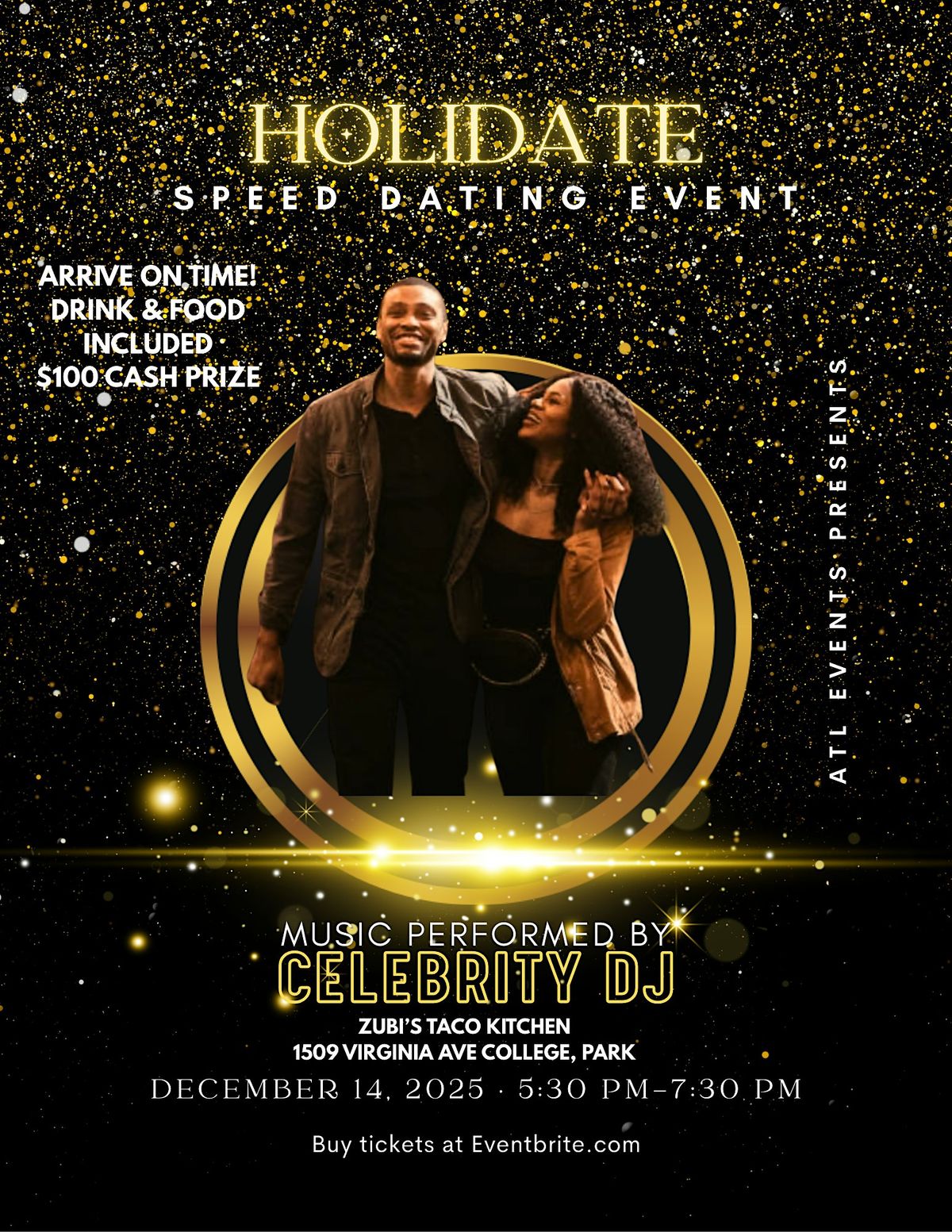 ATL EVENTS PRESENTS: HOLIDATE SPEED DATING EVENT, 14 December | Event in College Park | AllEvents